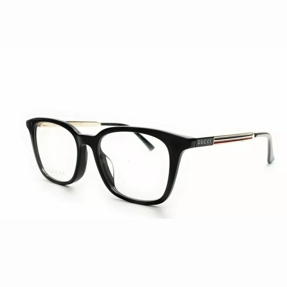 Gucci Men's Black Rectangle Eyeglasses! - Picture 1 of 3